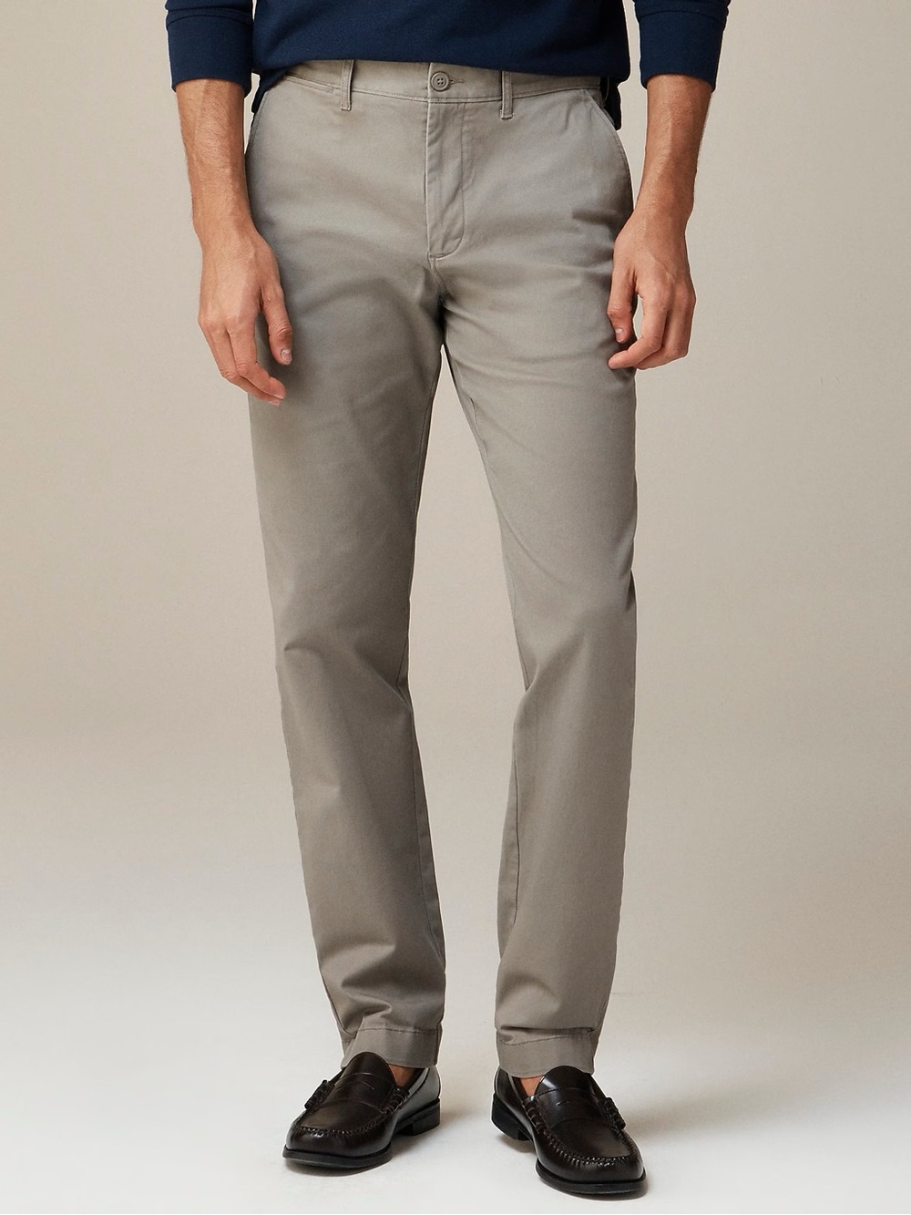 J. Crew 770M Straight-fit stretch chino pant Mushroom Size 29/32 NWT $98 AR886